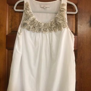 Loft sleeveless top.